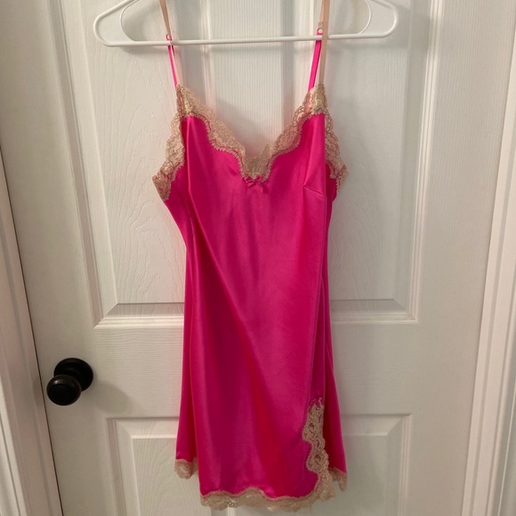 Victoria's Secret Other - Satin & Lace slip dress Victoria’s secret